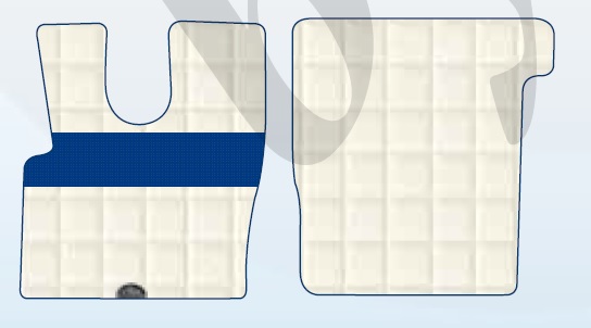 tappeto camion su misura DAF XF Euro 6