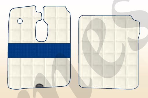 tappeto camion su misura MAN L M 2000