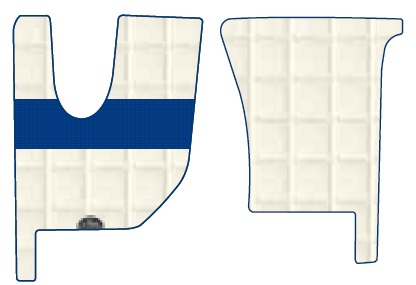 tappeto camion su misura RENAULT T K C truck floor mat