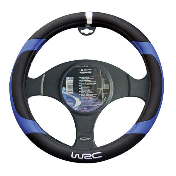 coprivolante auto blu race WRC steering wheel cover blu racing